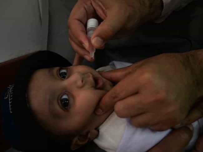 Over 1.85 lakh children were given polio vaccine