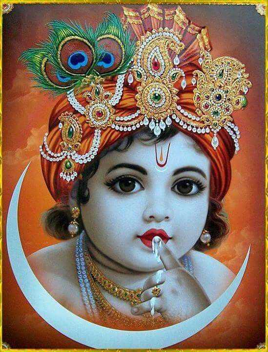 lord krishna images in childhood