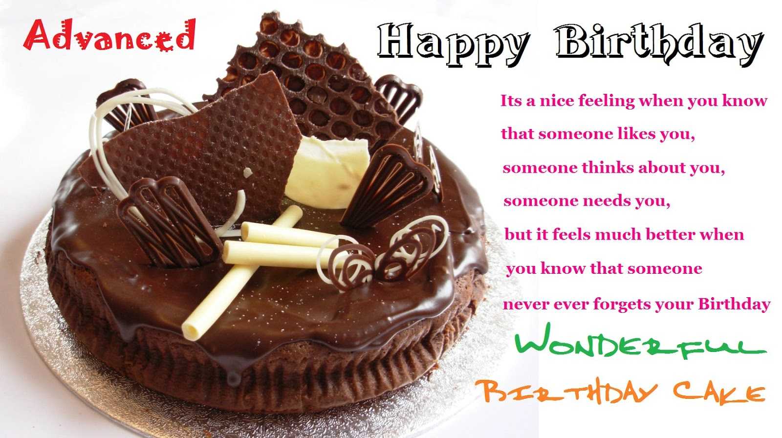 advance happy birthday wishes images download