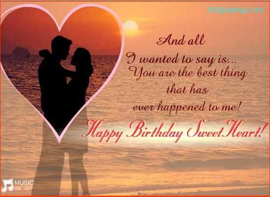 advance birthday wishes sms for lover