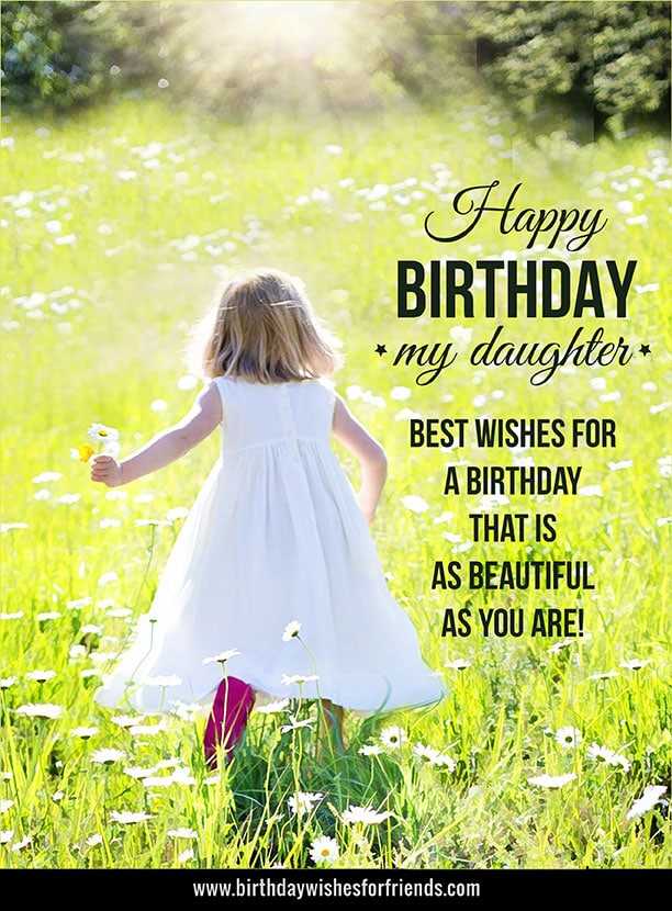 happy birthday wishes for friend daughter