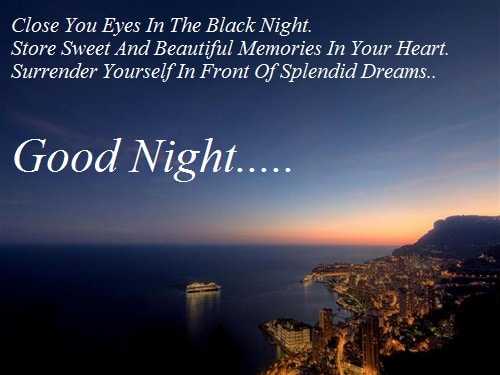Sweet goodnight poems short Heartfelt Goodnight