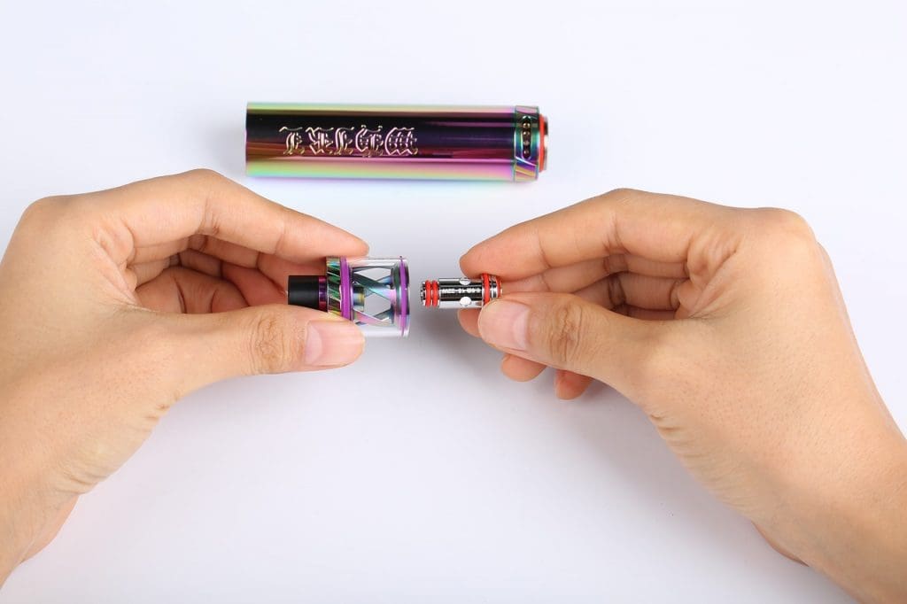 cleaning a electronic cigarette